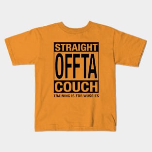 Straight Offta Couch K Kids T-Shirt